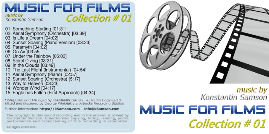 Music for Films Collection No1 (CD)